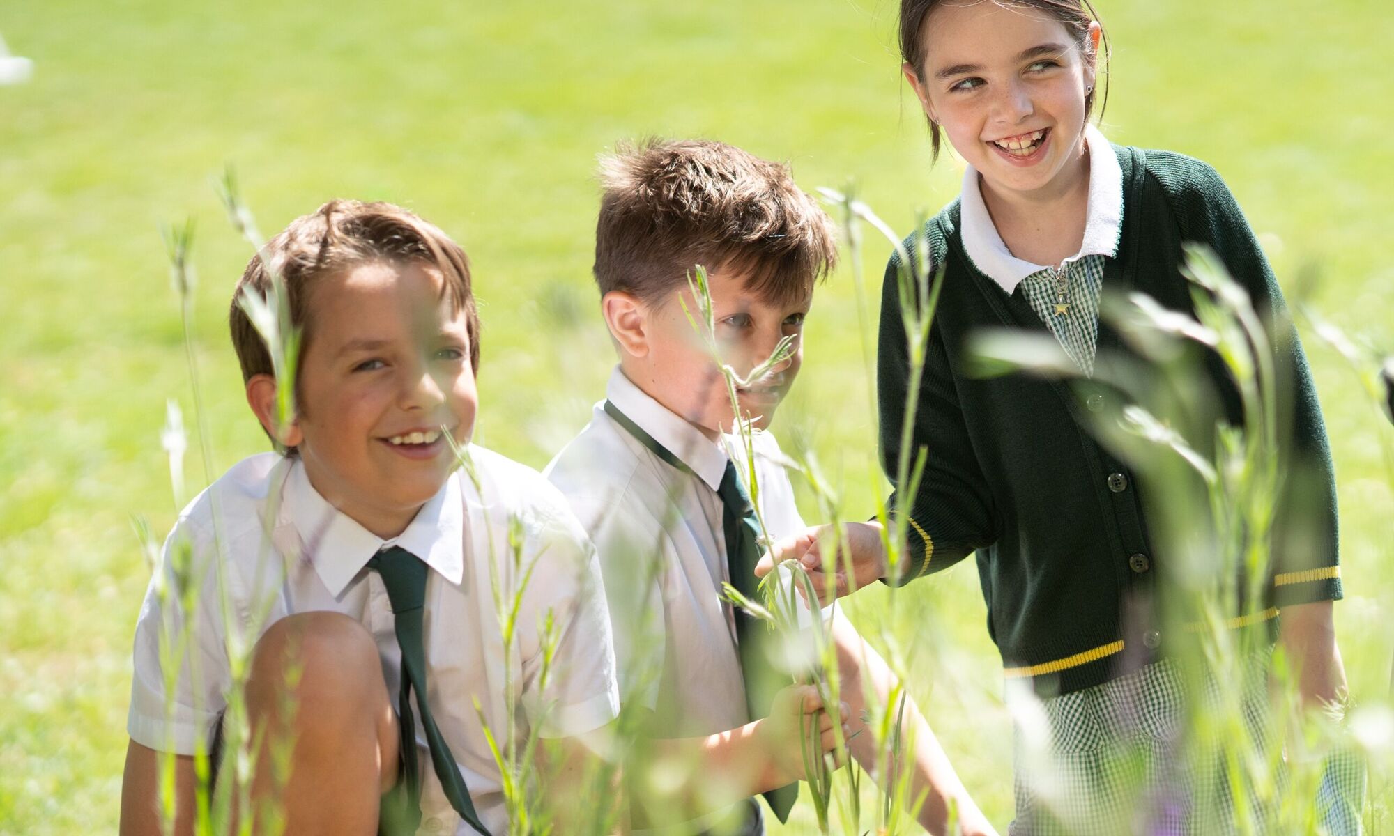 Smarden primary pupil playing violin