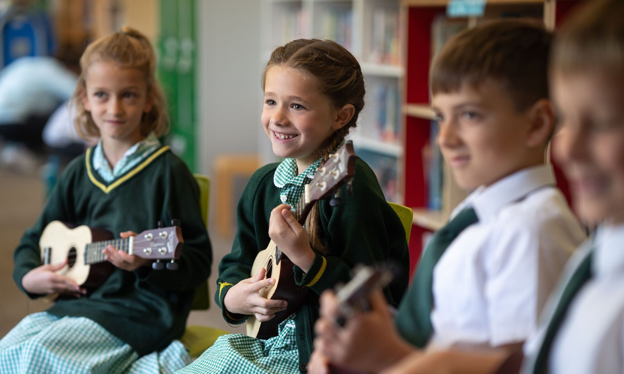 Smarden primary children playing outside